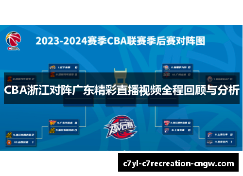 CBA浙江对阵广东精彩直播视频全程回顾与分析